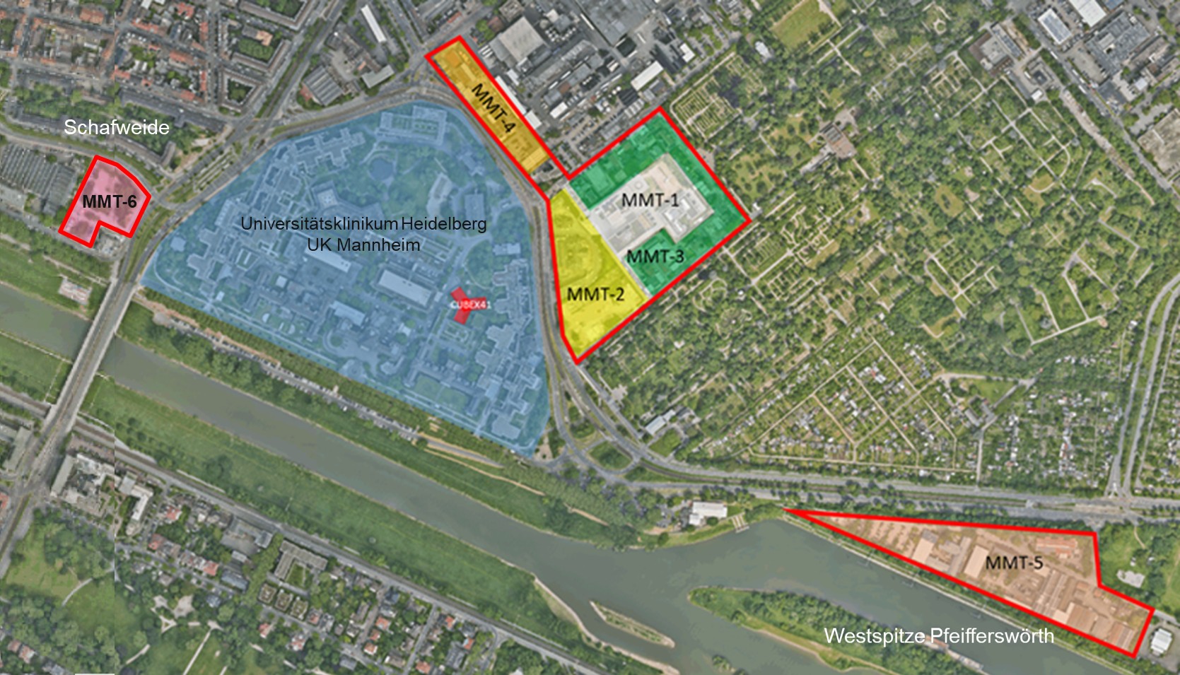 Übersichtsskizze MMT-Campus