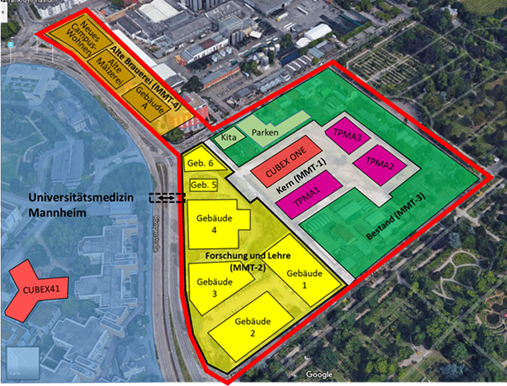 Overview sketch of the MMT Campus